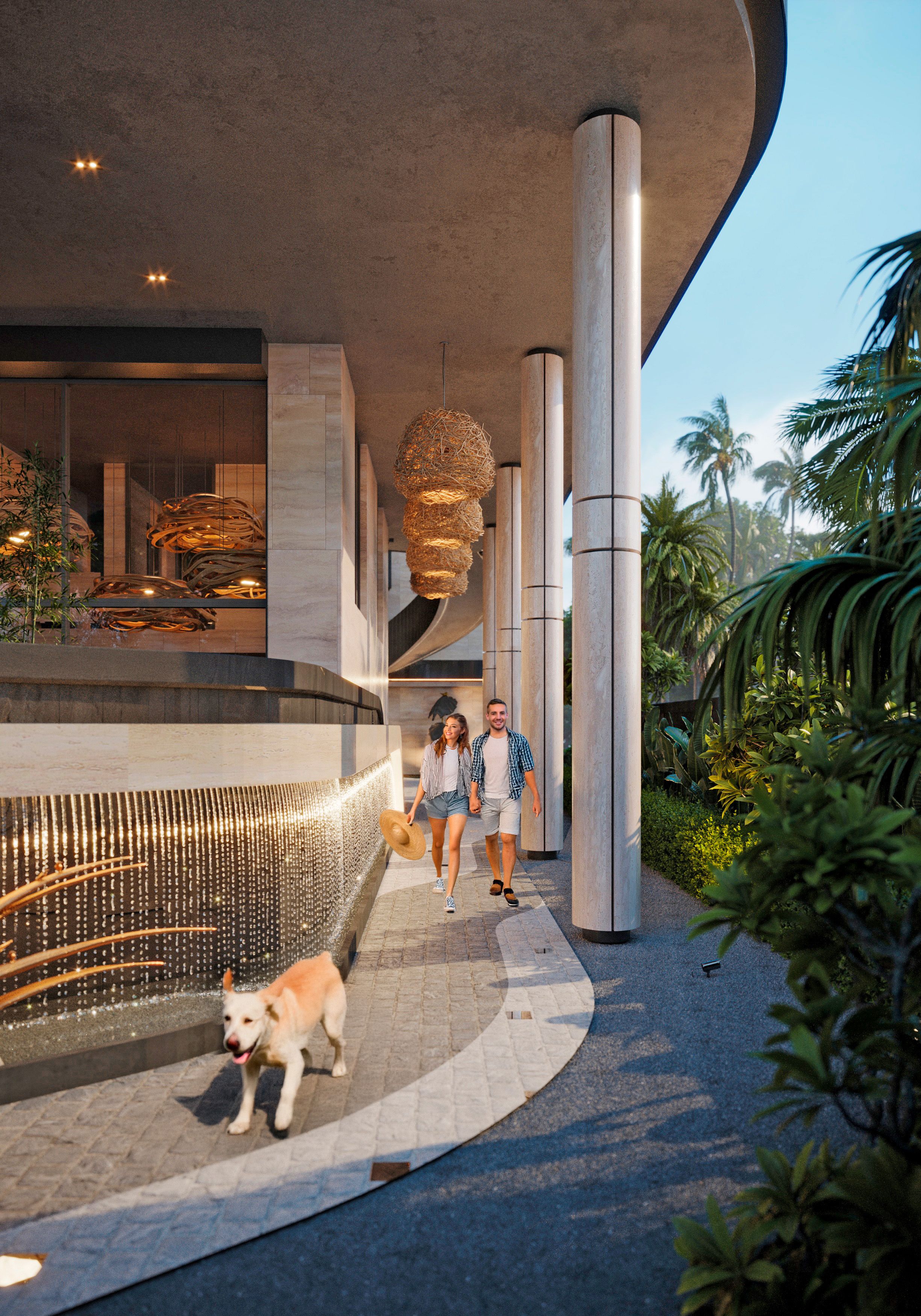 Modern luxury interior
